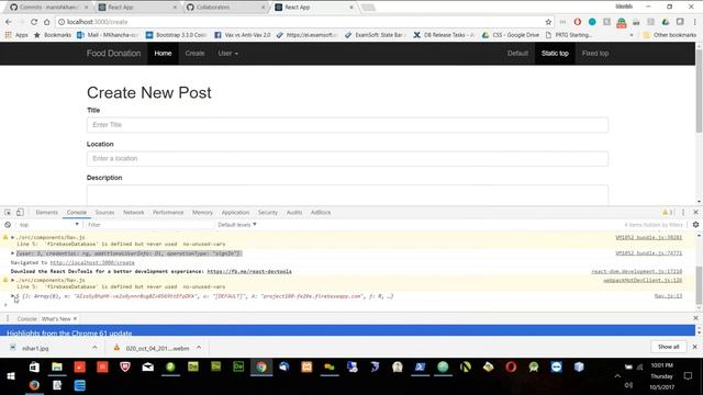 021 oct 05 2017 food donation firebase login смотреть онлайн
