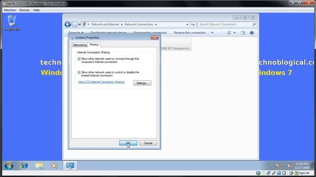 Windows 7 Internet Connection Sharing (ICS) смотреть онлайн