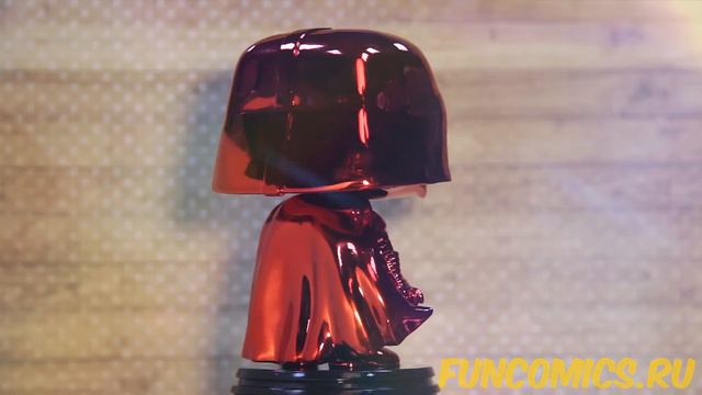 Обзор фигурки Дарт Вейдер - Красный Хром. Funko POP Darth Vader Red Chrome preview смотреть онлайн