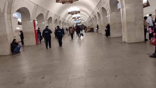 станция метро Пушкинская #метро #метрополитен смотреть онлайн