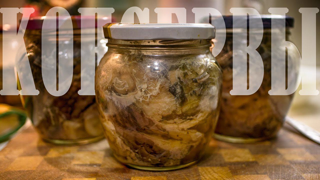 Вкуснейшие рыбные консервы !!! Консервы из карася в духовке своими руками. смотреть онлайн