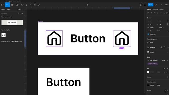 FIGMA COMPONENTS & VARIANTS смотреть онлайн