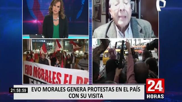 Juan Velit: "la visita de Evo Morales al Perú podría percibirse como injerencia extranjera" смотреть онлайн