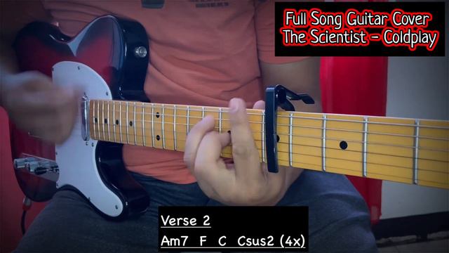 The Scientist by COLDPLAY | Full Song Guitar Cover смотреть онлайн