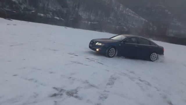 Audi A6 C6 4.2 Snow fun смотреть онлайн