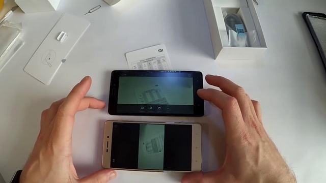 Xiaomi Redmi 3 classic gold. Без гравировки сзади. Сравниваем с dark gray. смотреть онлайн