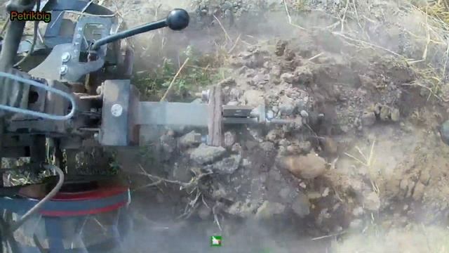 Копка картошки мотоблоком средней мощности\Digging potatoes смотреть онлайн
