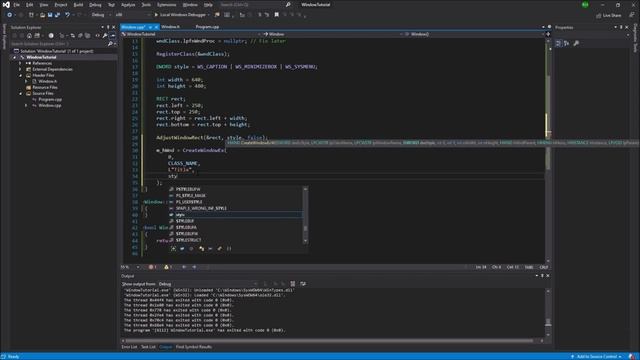 Creating a Window using C++ and Win32 | Tutorial смотреть онлайн