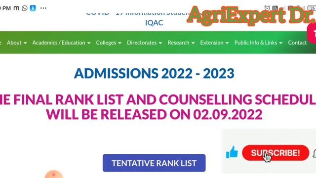TNFU 2022|B.F.Sc Counseling date release|Officialupdate|FisheriesUniversity UG Admission|Cutoff mar смотреть онлайн