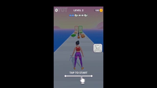 Twerk Race 3D Gameplay All Levels Android, iOS Mobile Walkthrough смотреть онлайн