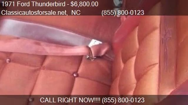 1971 Ford Thunderbird for sale in Nationwide, NC 27603 at C #VNclassics смотреть онлайн