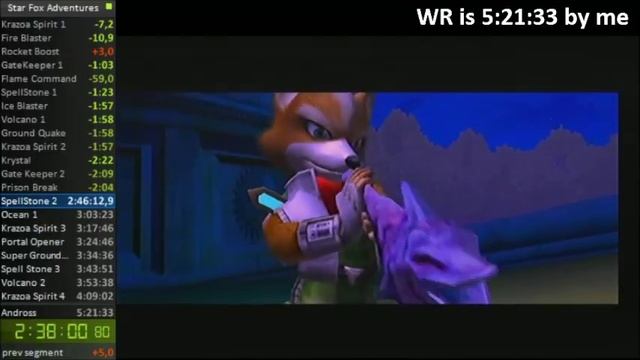 Star Fox Adventures in 5:14:11 Single Segment смотреть онлайн
