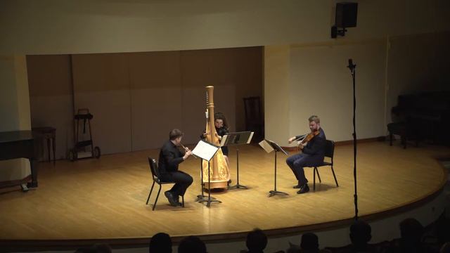 'The Night Is Full Of Dark Imaginings' For Flute, Viola, And Harp By Matthias McIntire (2016)