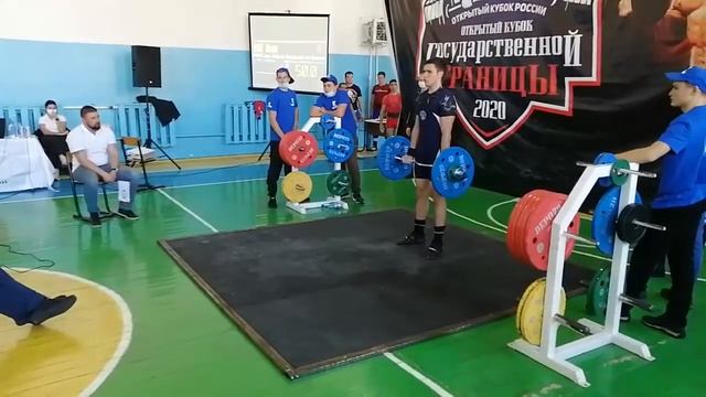 Кравцов Влад Строгий подъём на бицепс 57,5 смотреть онлайн