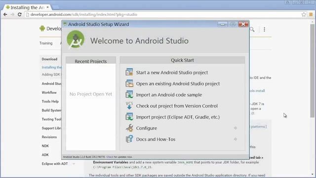 Installer Android Studio смотреть онлайн