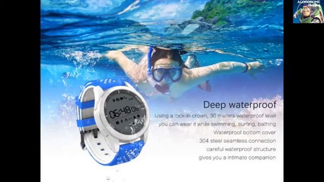 NO.1 F3 IP68 Waterproof Smartwatch With 12 month Battery, For Under $30 смотреть онлайн
