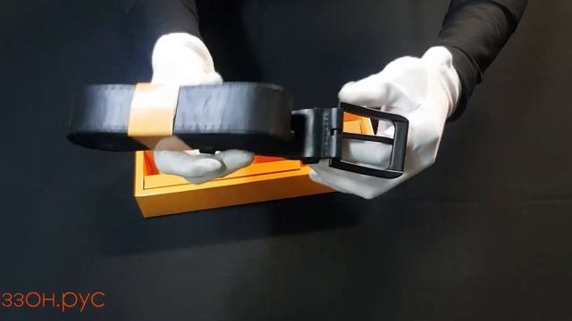 Обзор Кожаного ремня "Сибирский медведь" в упаковке смотреть онлайн