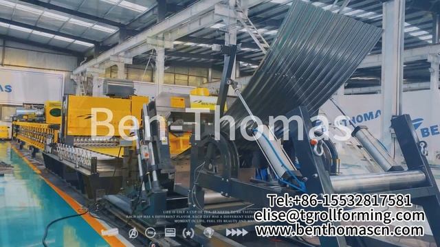 corrugated sheet production line | corrugated plate production line | corrugated plate machine смотреть онлайн