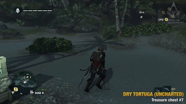 Assassin's Creed 4: Black Flag - Dry Tortuga [Forts & Uncharted] (All Collectibles)