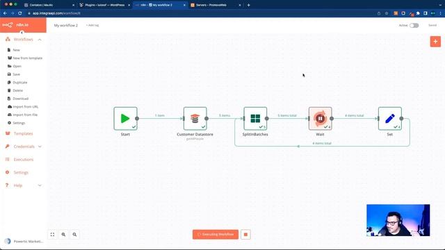 Como usar o Node Split in Batches no N8N смотреть онлайн