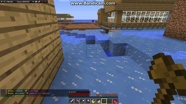 minecraft сервер- за 10 мин. ничего не упели сделать!XD смотреть онлайн