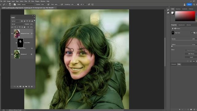 How to Remove Color Cast From Image Using Adobe AI in Photoshop смотреть онлайн