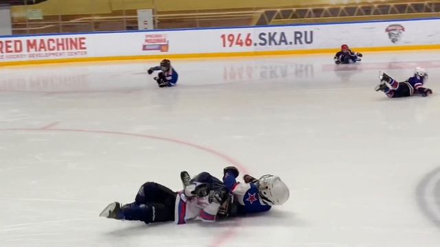 Мы едины, мы вместе, мы команда! ДЮСШ 2016 Армия СКА с днём хоккея! смотреть онлайн