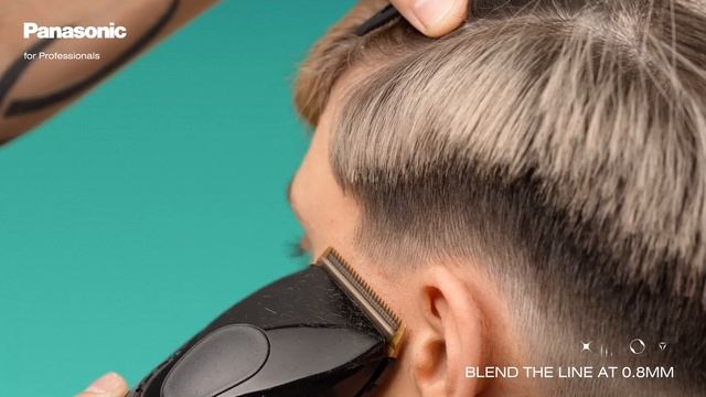Panasonic Professional Hair Clipper ER-GP74 – How to create a strongly textured tapering смотреть онлайн