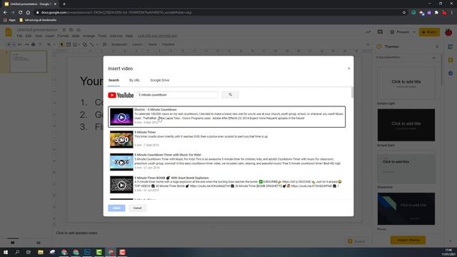 Adding a countdown timer to Google Slides смотреть онлайн