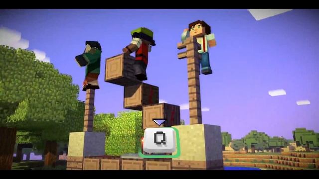 Minecraft Storymode Эпизод 1 прохождение смотреть онлайн