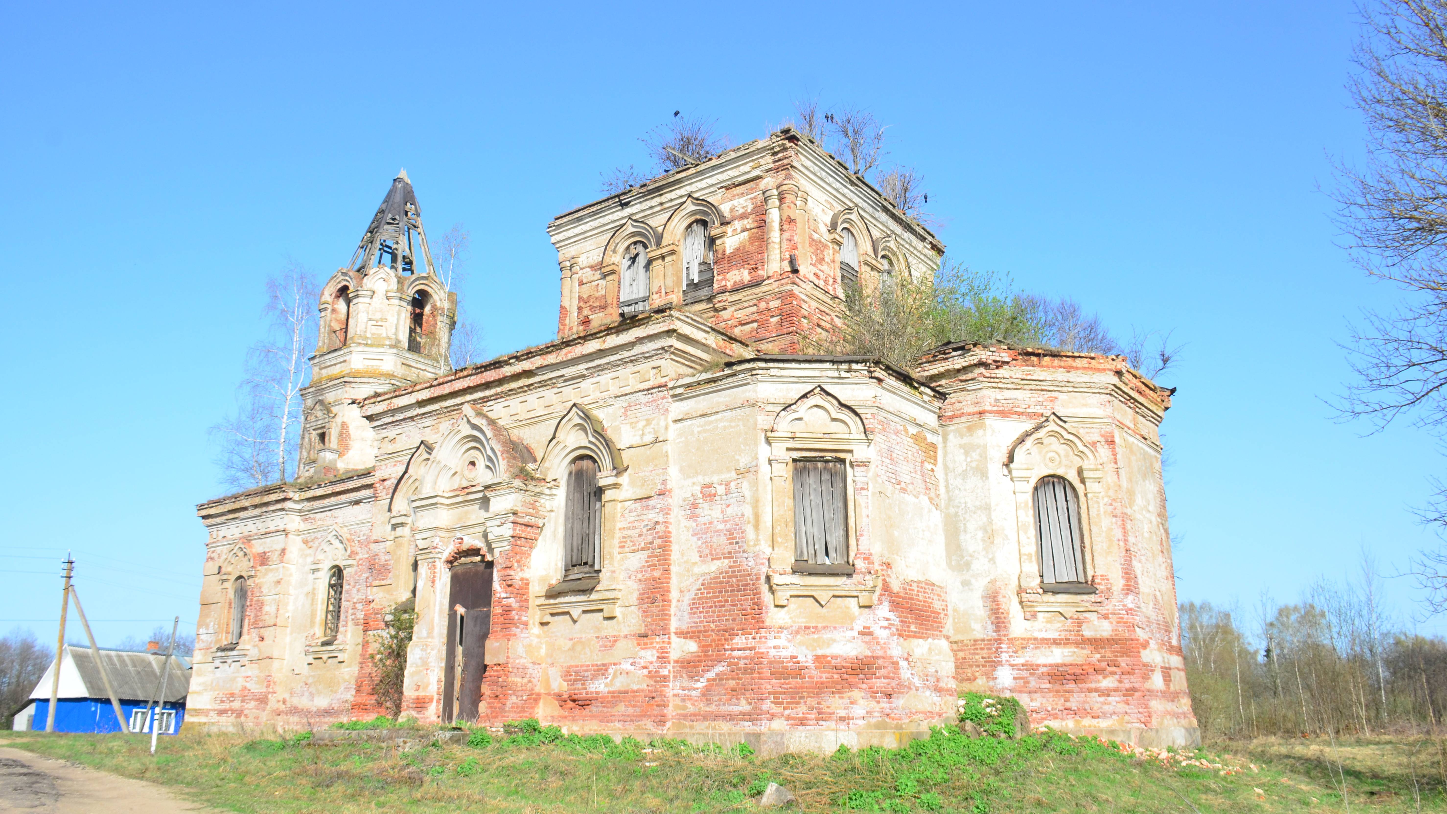 Ветхая Церковь. Любавичи. Смоленская область. смотреть онлайн