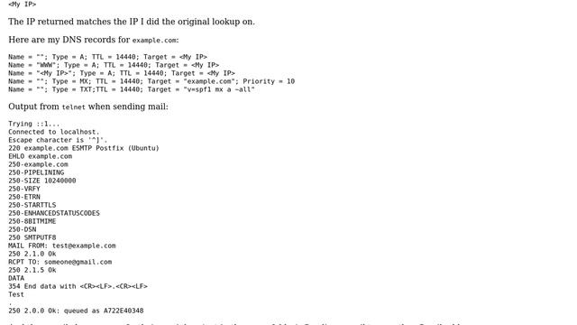 DevOps & SysAdmins: Postfix can only send mail to my own e-mail address смотреть онлайн