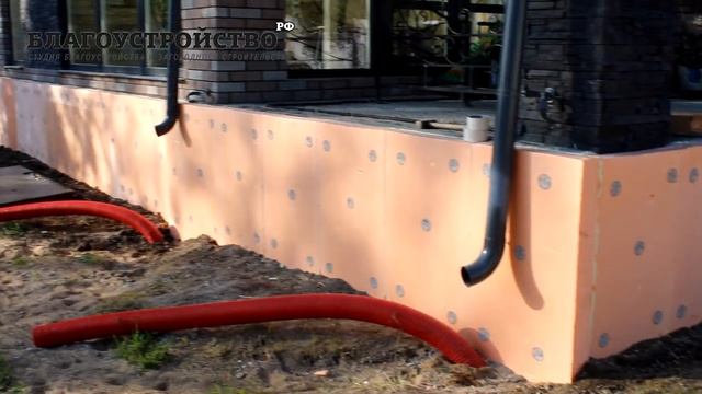 Утепление цоколя фундамента пеноплексом 100мм.Благустройство.рф смотреть онлайн