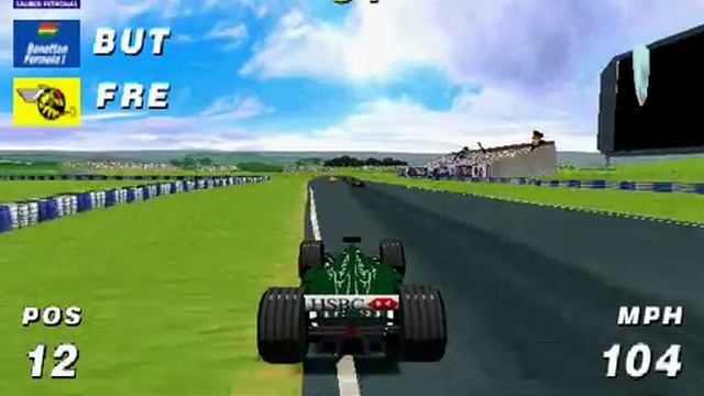 Formula One Arcade PS1 Gameplay Parte 3 смотреть онлайн