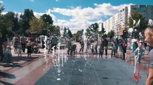 Пешеходный фонтан “Живой” в г. Энгельсе
