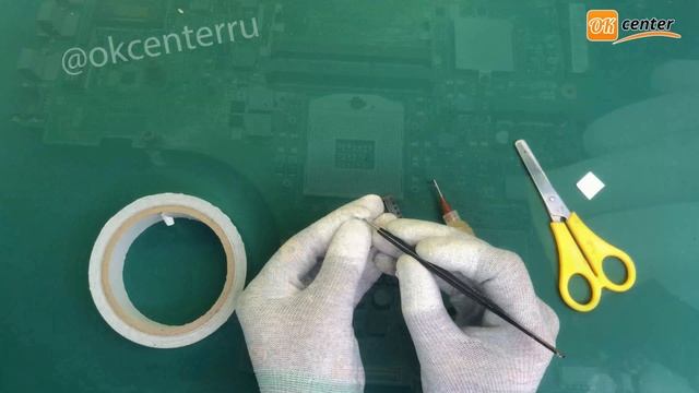 Замена видеочипа ноутбука на ТермоПро | ️? OK-CENTER.ru смотреть онлайн