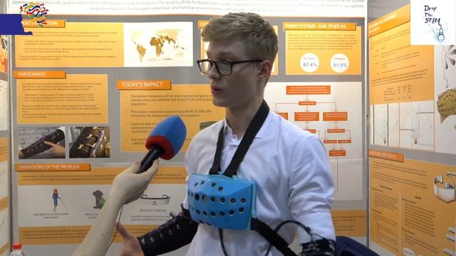 Drop the STEM podcast at EUCYS 2019 - Manning Whitby - Canada смотреть онлайн