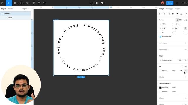 Circular Text Animation in Figma | Figma Tutorials | Tricks and Tips for Figma | Figma in Hindi смотреть онлайн