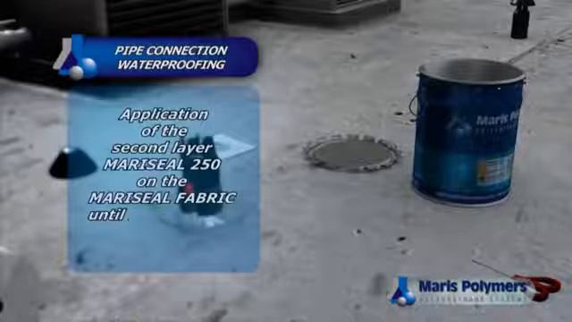 Гидроизоляция кровли Primer+Mariseal 250+Mariseal 400 Top Coat смотреть онлайн