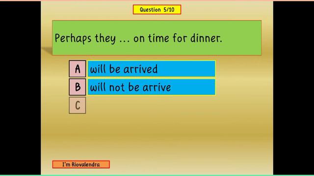 Simple FutureTense || English Grammar Test смотреть онлайн