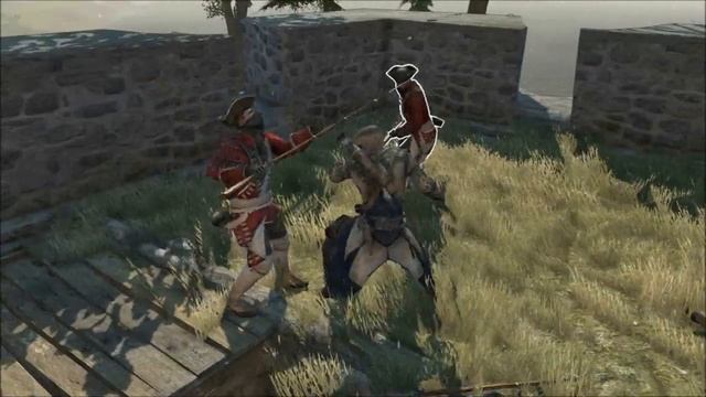 Hidden Blade Combat Gameplay [Assassin's Creed III] смотреть онлайн