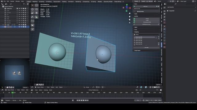 Geometry Nodes: Взвешивание модели без булевых смотреть онлайн