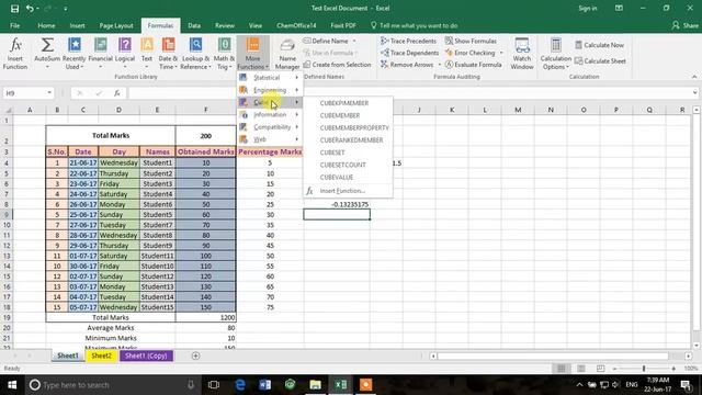 Learn Excel Part 05 Some More Formulae; SQRT, Log, Ln, Trigonometric Functions, Page/Print Setup смотреть онлайн
