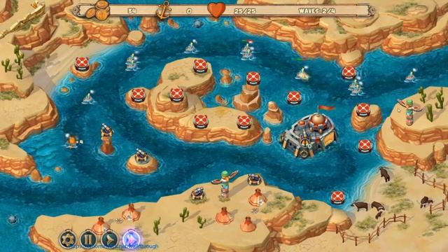 Iron Sea Frontier Defenders - Easy The West Coast - Level 1 смотреть онлайн
