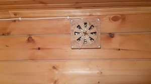 Автоматическая  вентиляция предбанника в бане !