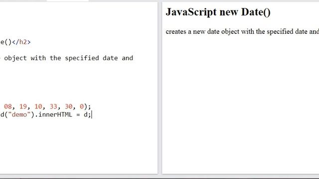 JS DATE смотреть онлайн