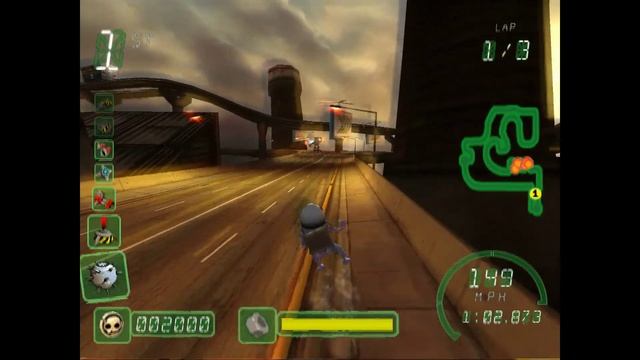 Crazy Frog Racer (PS2 Gameplay) смотреть онлайн
