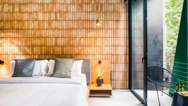 Мексиканские спальни с террасой. Mexican bedrooms with terrace смотреть онлайн