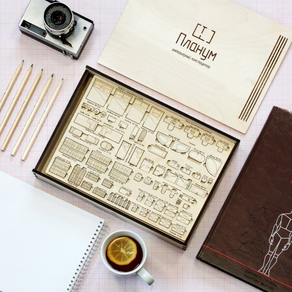 Состав интерьерного конструктора Планум.кит