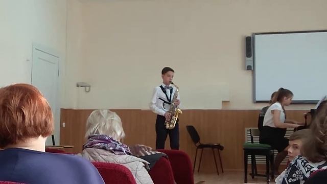 Танец для саксофона Ж.Мартен 121117 смотреть онлайн